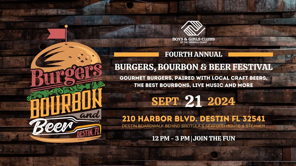 4th Annual Burgers, Bourbon & Beer Festival